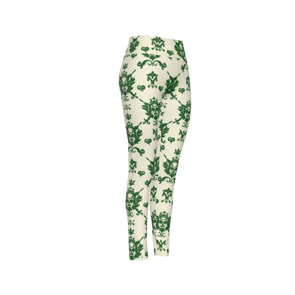 MUNSIEUR All-Over Print Women's High Waist Leggings | Side Stitch Closure