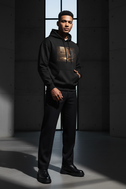 Men's MLK Hoodie "The Incarceration" - USA Printed Double Sided