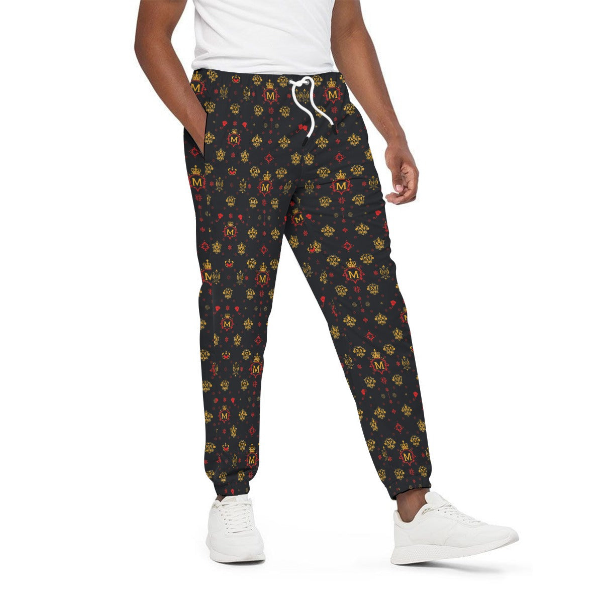 Munsieur All-Over Print Men's Heavy Joggers | 310GSM Cotton