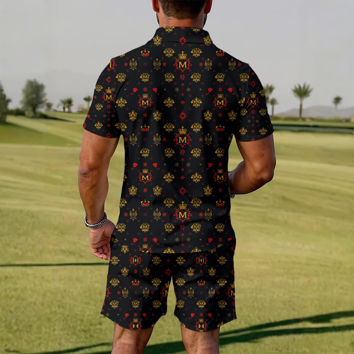 **Sale** Munsieur All-Over Print Men's Shorts Set