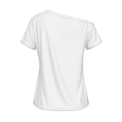 MUNSIEUR Halloween Women's Off-Shoulder T-shirt