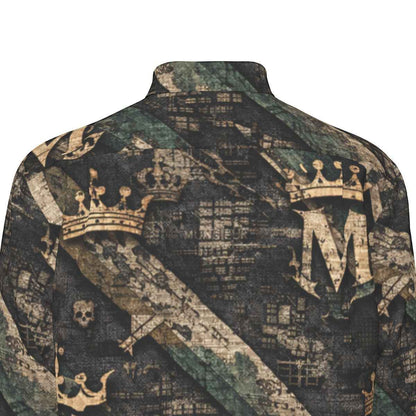 All-Over Print Men's Long Sleeve Shirt | 115GSM Cotton poplin