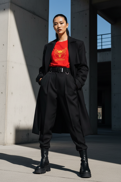 MUNSIEUR Women's T-shirt "Rebels" Veteran's Day Collection