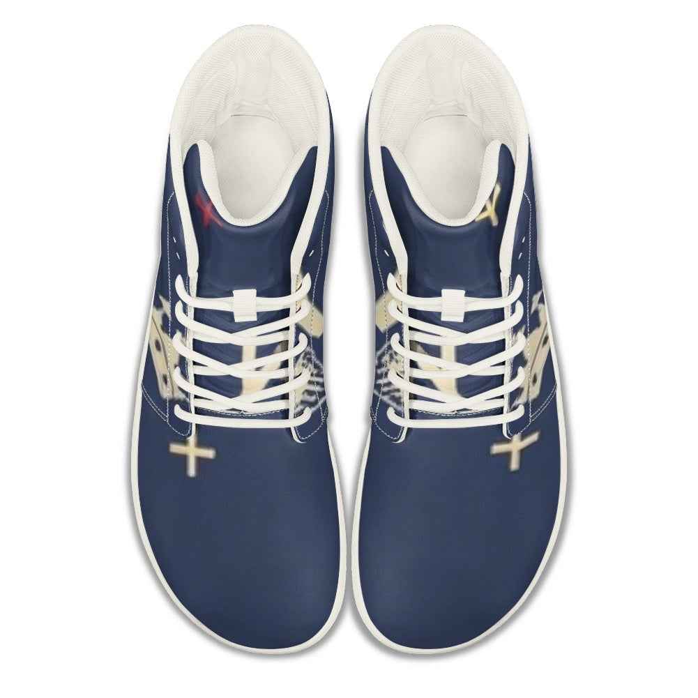 High top barefoot shoes