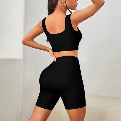 Munsieur Printed Yoga Workout Set