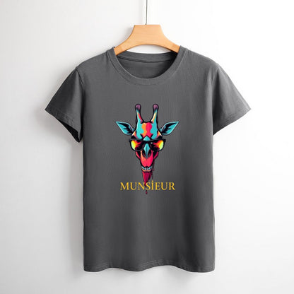 Munsieur T-Shirt for Women: Perfectly Tailored for Modern Confidence for Her - Munsieur