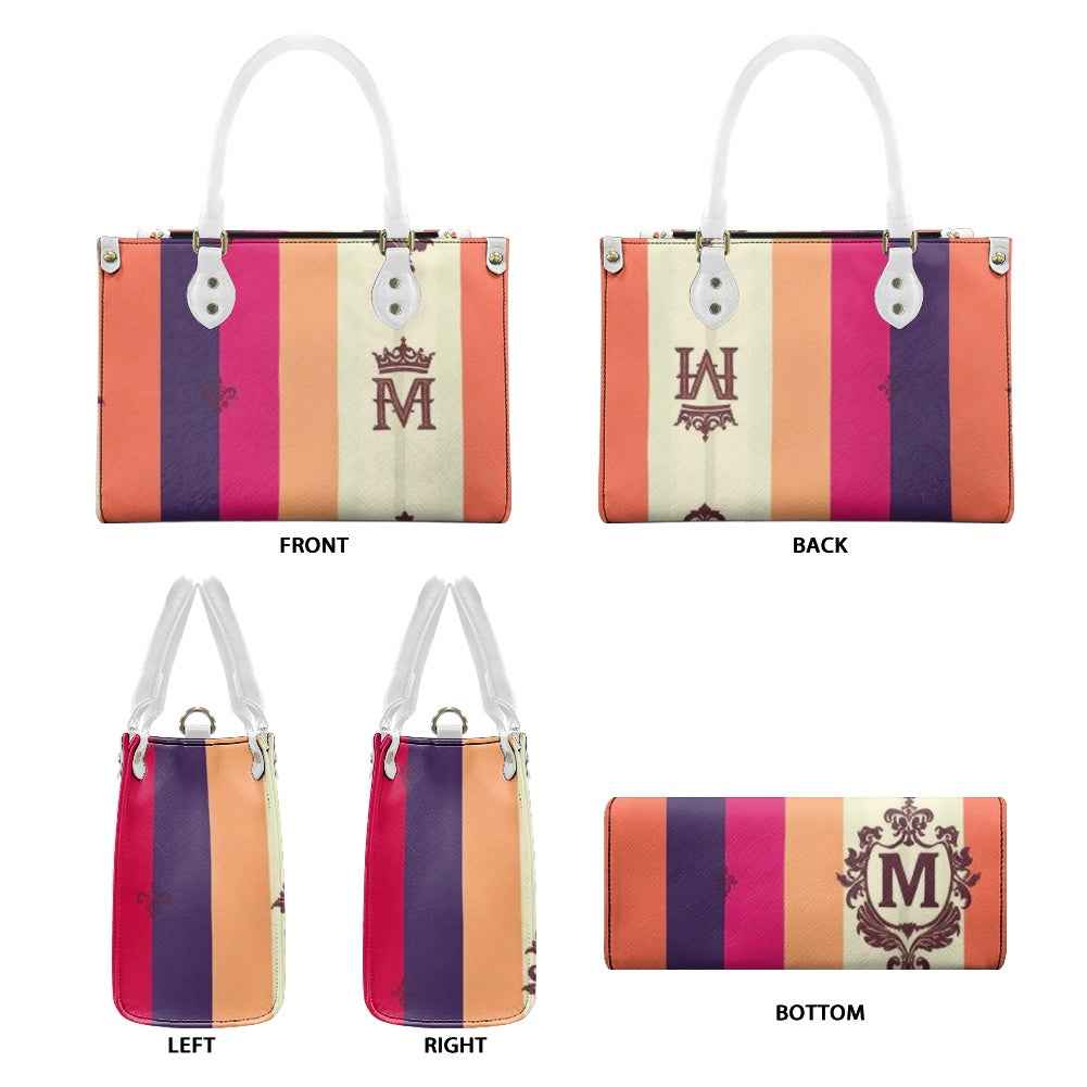 Twill Faux Women's PU leather handbag