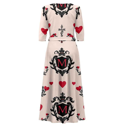 V-neck Maxi Dress