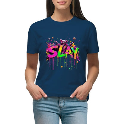 Women's T-shirt "Slay" Designer Streetwear Crown Co.👑