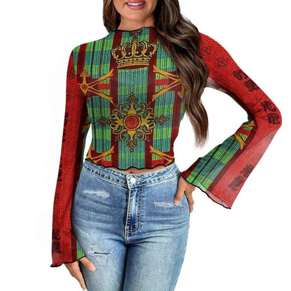 Women's Bell Sleeve Blouse