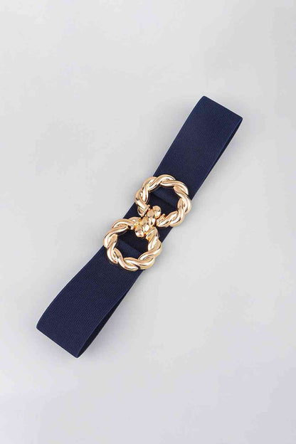 Zinc Alloy Buckle Elastic Belt - Munsieur