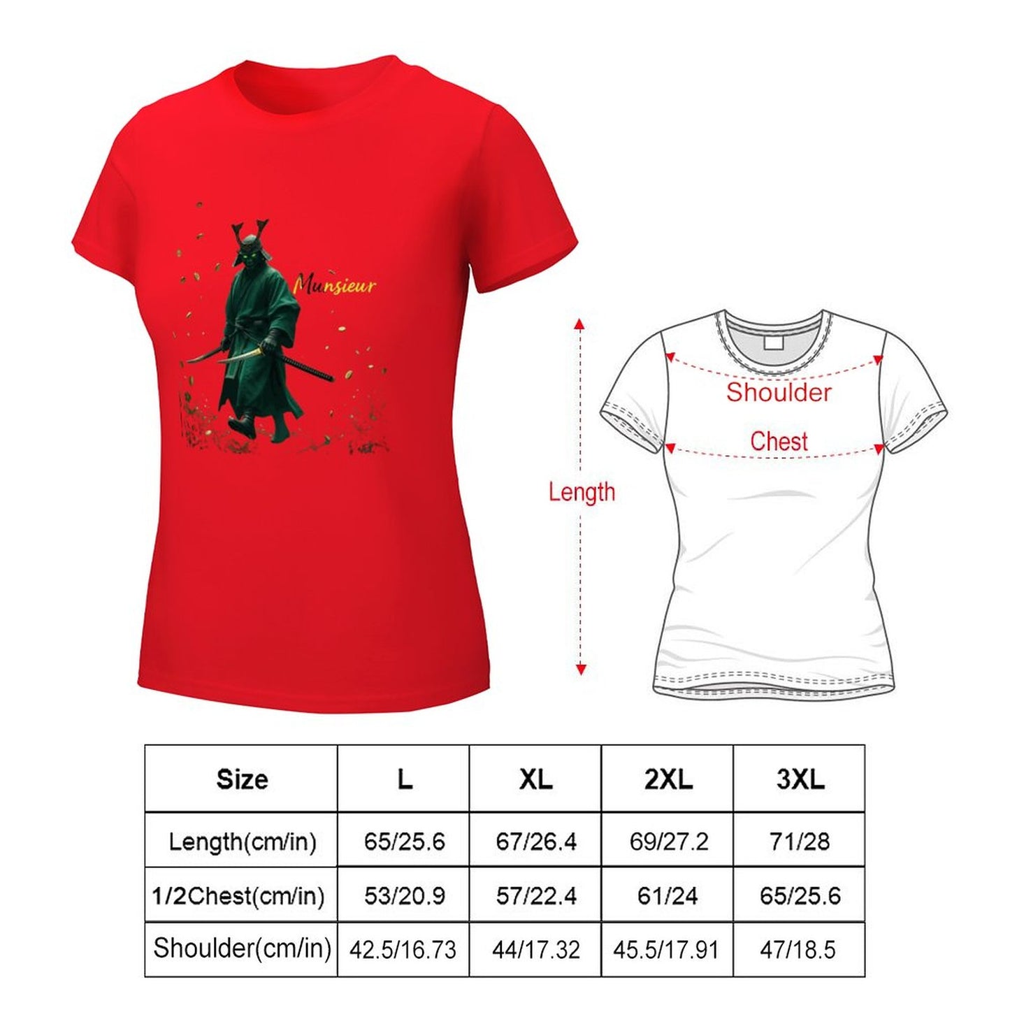 Munsieur St. Patrick's Day Collection for Women | Emerald Green Celtic Warrior T-Shirt