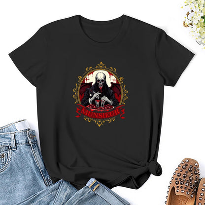 Women's Munsieur T-Shirt Valentine's Day Collection "Patron Q" Bleeding Love Collection