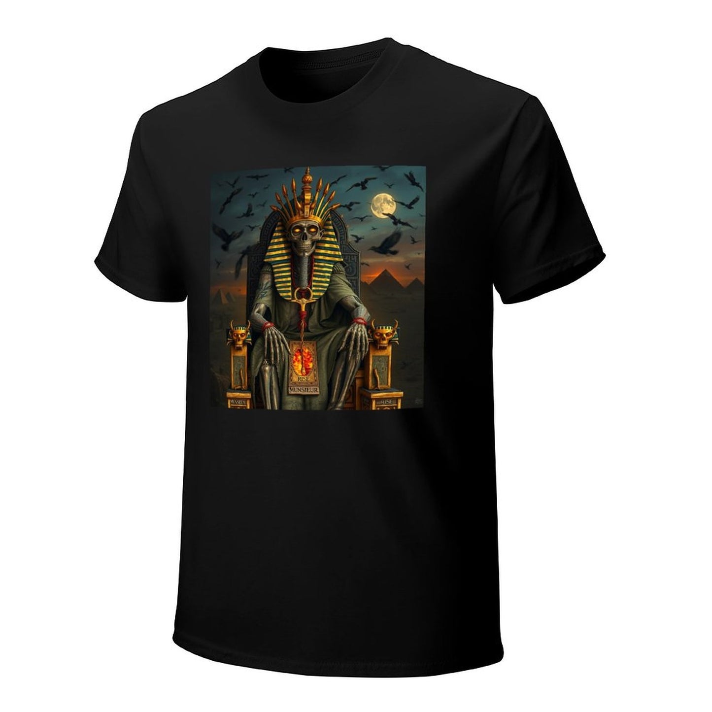 Munsieur Pharaoh's Reign Collection Men's Tee III (High Definition & Front Printing)