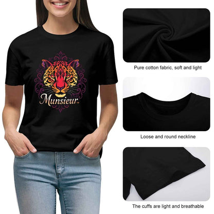 Munsieur T-Shirt for Women: Soft, Stylish, and Made to Last for Her - Munsieur