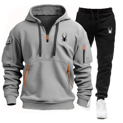 Casual Men's Jogger Set Pocket Polyester - Munsieur