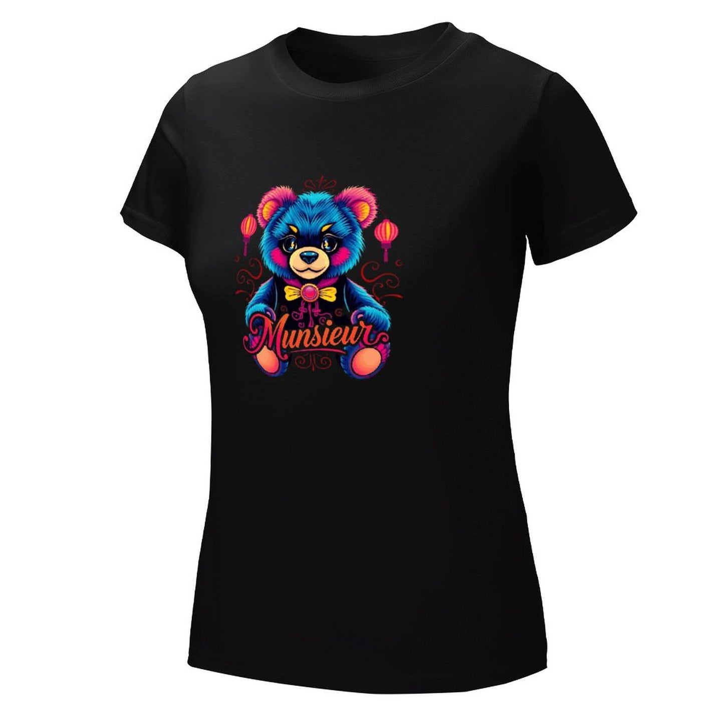 Munsieur Brand T-shirt Chinese Bear Streetwear Design