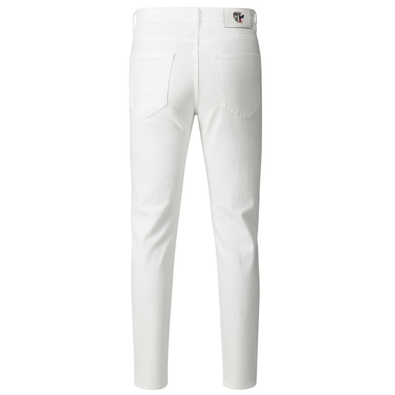 Hole Patched Washed Pants for Men