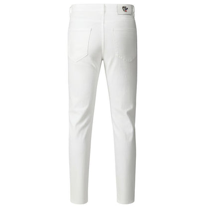 Hole Patched Washed Pants for Men