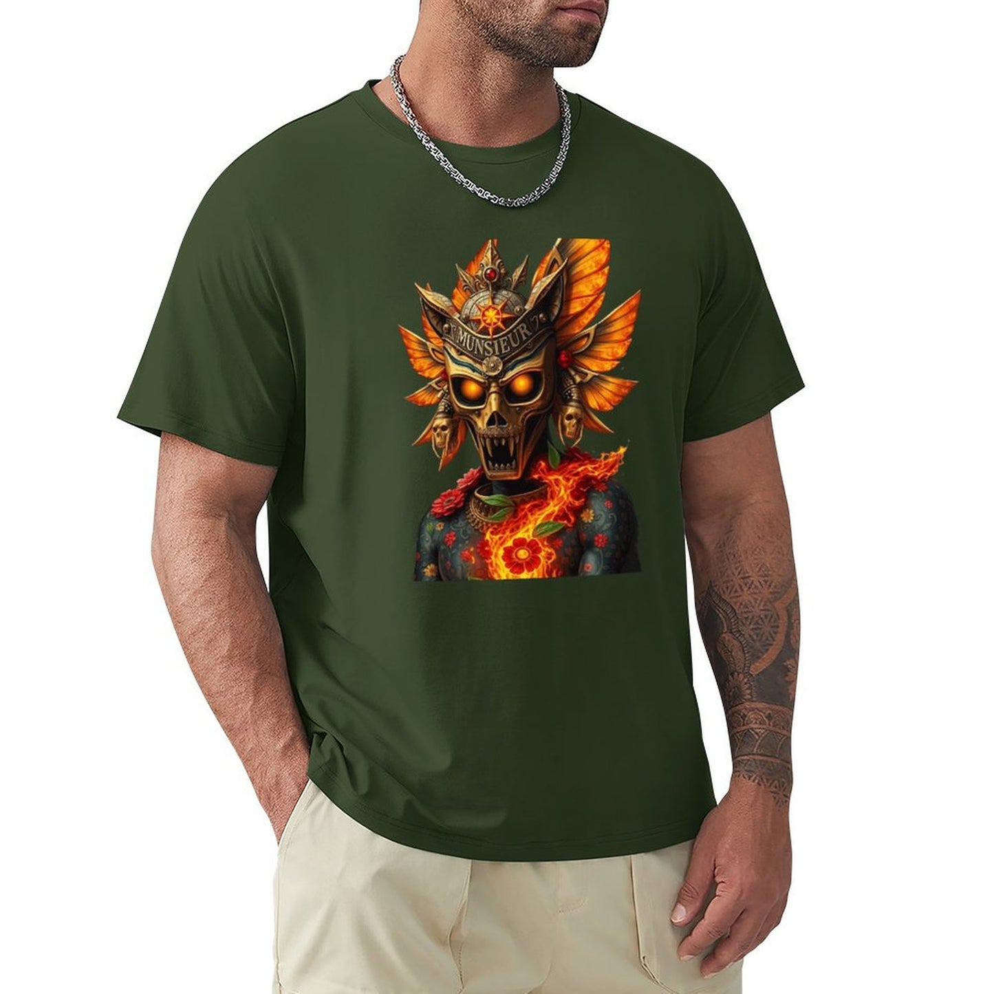 Lost Tribe of Munsieur Tee for Men "Jester" (High Definition & Front Printing)