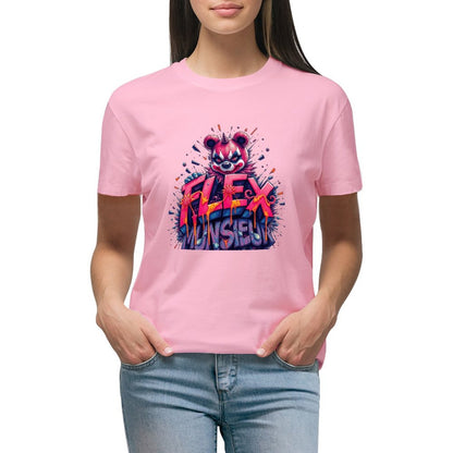 Women's Munsieur T-shirt "Flex" Streetwear for Her