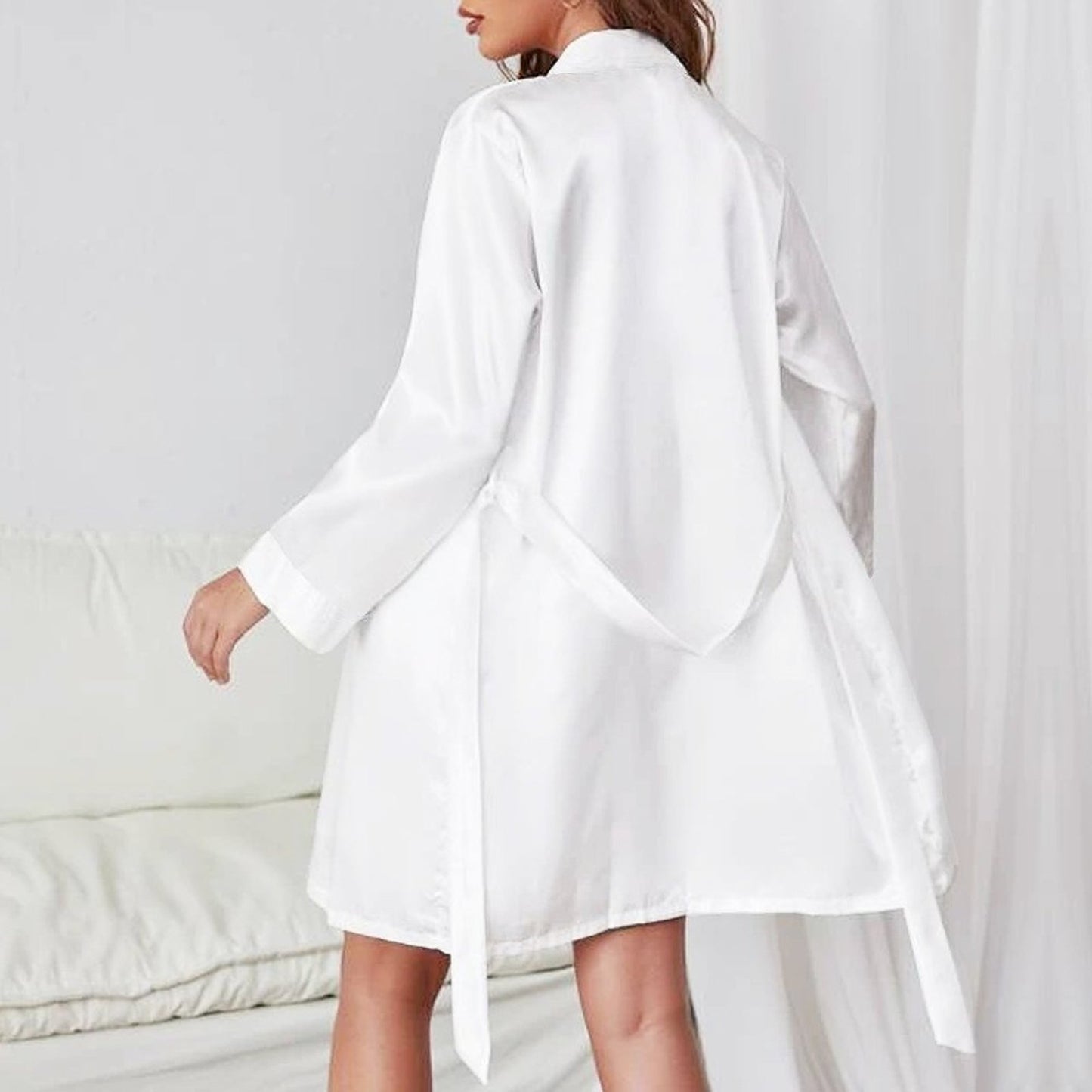 Munsieur Women's Long Sleeve Robe - Munsieur