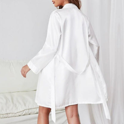 Munsieur Women's Long Sleeve Robe - Munsieur