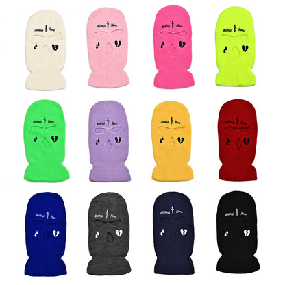 Knitted Hat Mask Streetwear Fashion