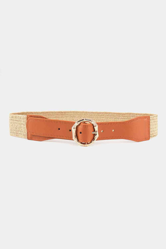 Alloy Buckle Braided Belt - Munsieur
