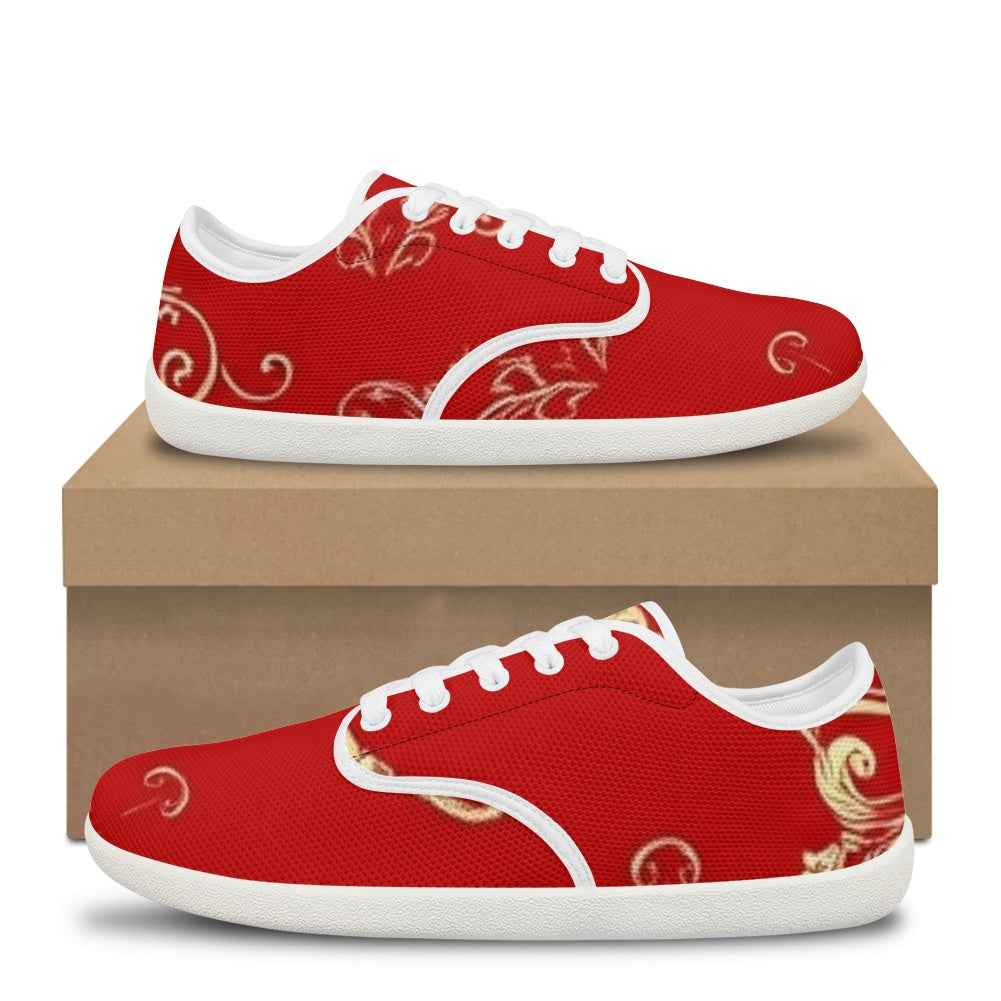 Lace-up barefoot shoes