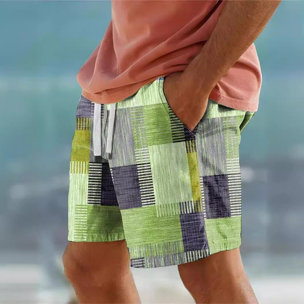 Trendy Digital Printing Popularity Casual Men's Shorts - Munsieur