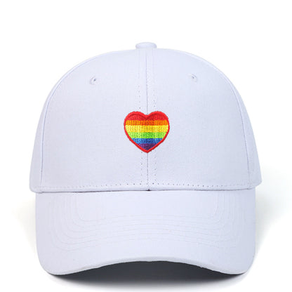 Men's Fashion Rainbow Embroidered Outdoor Sun Hat