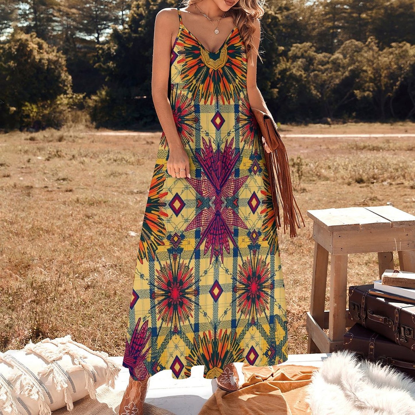 Women's Slip Dress Designed by Munsieur Summer Fashion