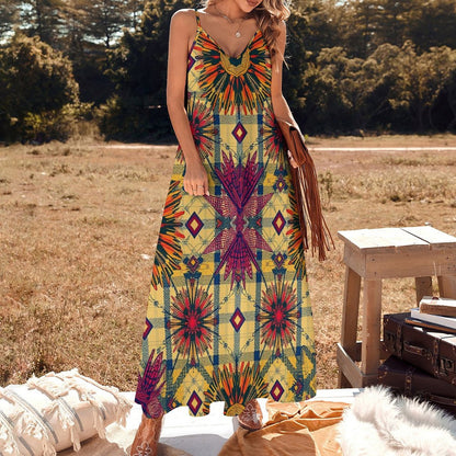 Women's Slip Dress Designed by Munsieur Summer Fashion Boho
