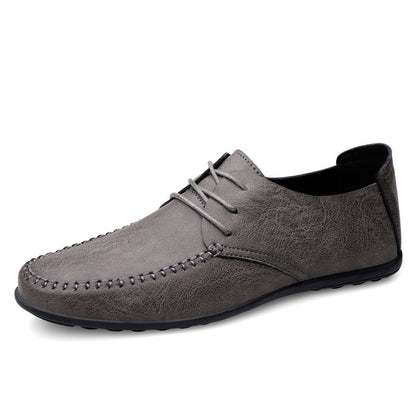 Men's Business Casual Breathable Leather Shoes - Munsieur