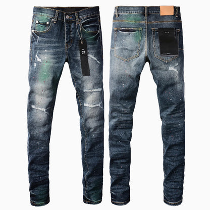 Men's Street Designer Solid Color American Retro Hip-hop Fashion Pants