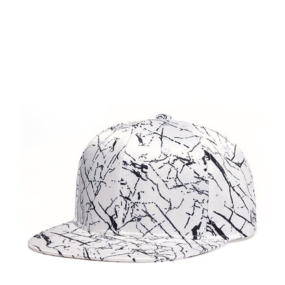 Hip-hop Hat Street Fashion Men And Women Lightning Pattern Sunshade Baseball