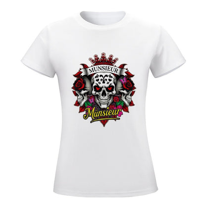 Munsieur Women's Custom T-Shirt "Clownie" Graphic T-shirts for Women