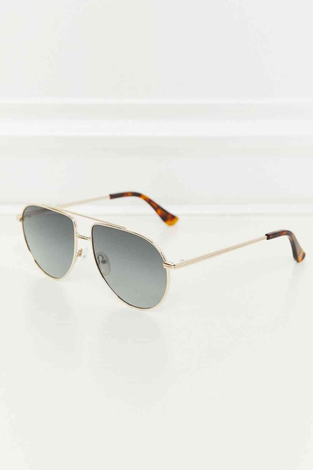 TAC Polarization Lens Aviator Sunglasses - Munsieur