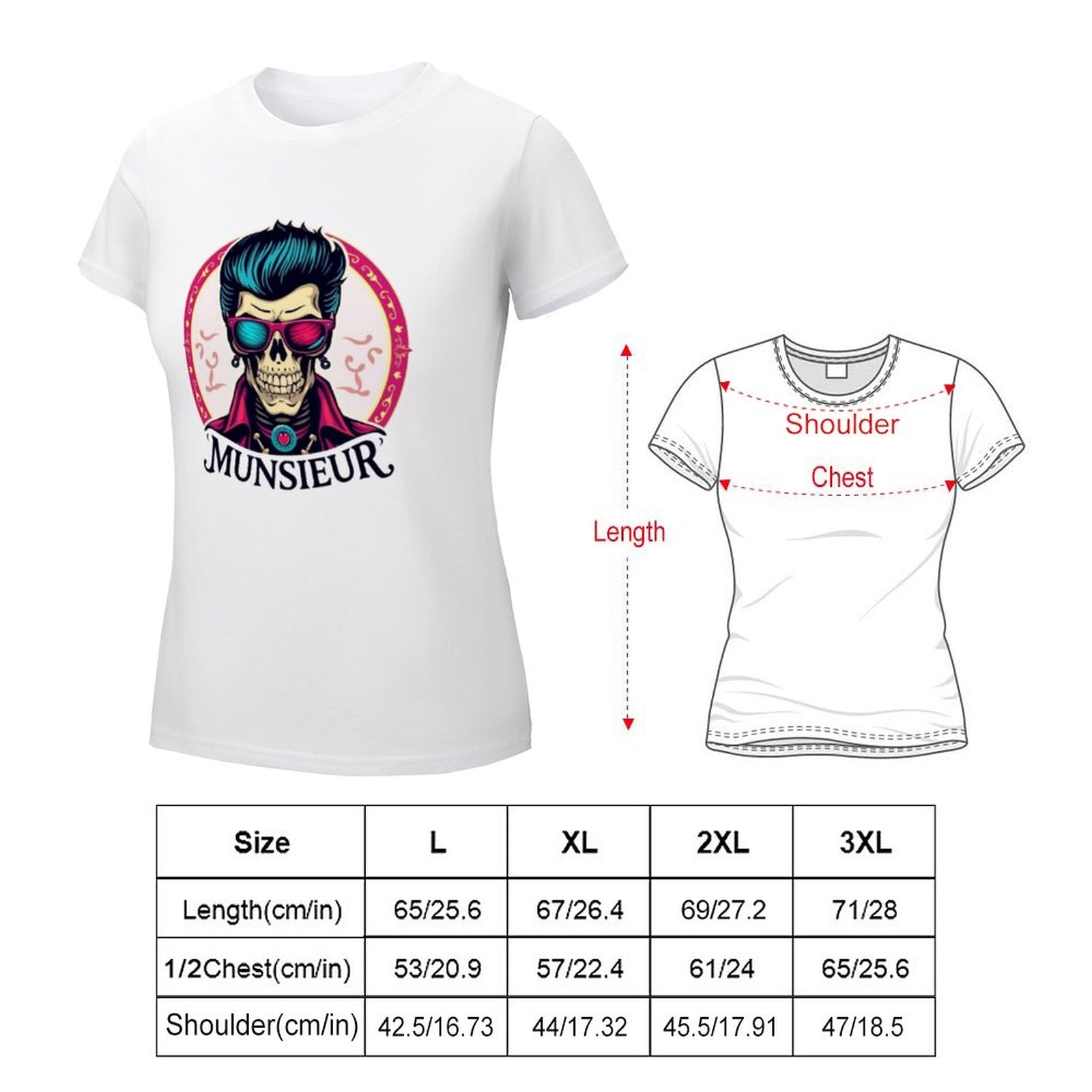 Munsieur T-Shirt for Women: Soft, Stylish, and Made to Last for Her - Munsieur