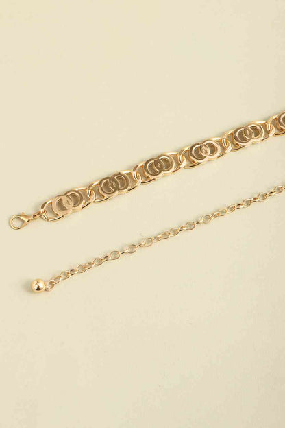 Alloy Lobster Clasp Belt - Munsieur