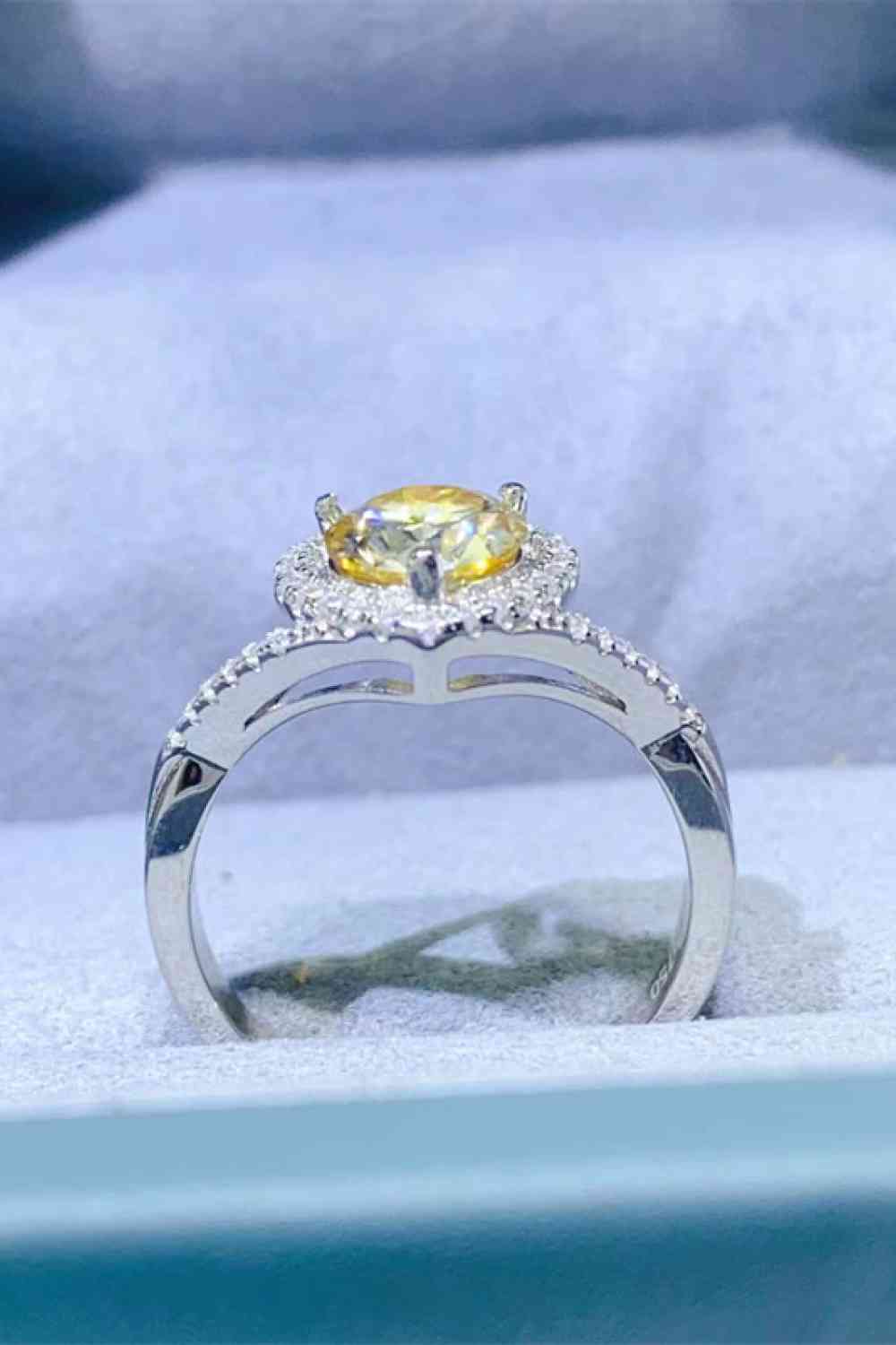 1 Carat Moissanite 925 Sterling Silver Ring - Munsieur
