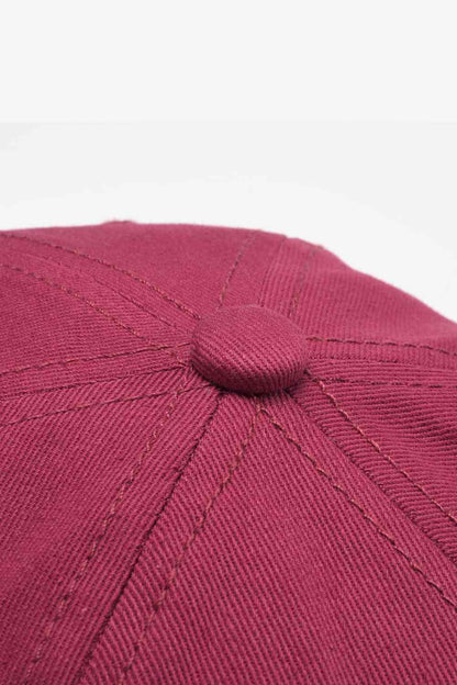 Embroidered Graphic Adjustable Baseball Cap - Munsieur