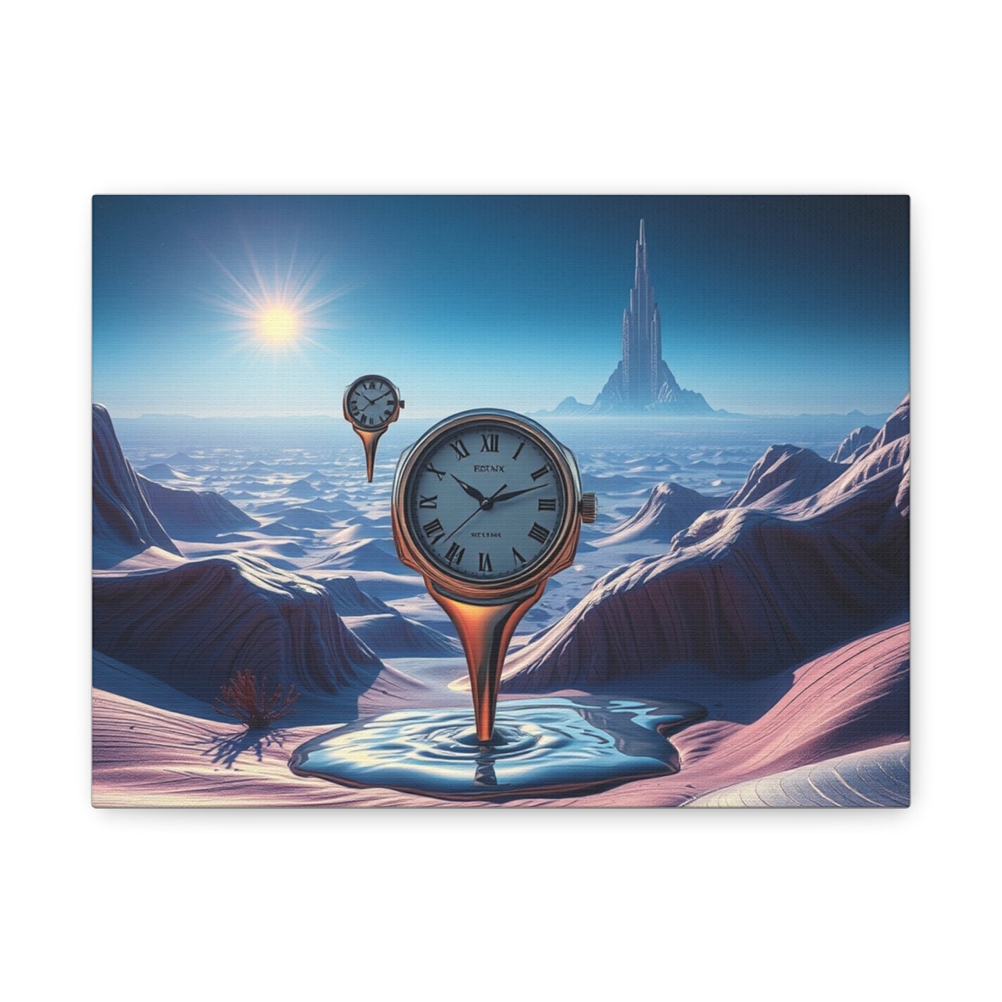 Surreal Landscape Wall Art, Dreamy Home Decor, Unique Gift for Art Lovers, Modern Aesthetic Canvas Print, Perfect for Home and Office