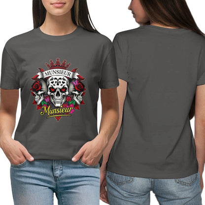 Munsieur Women's Custom T-Shirt "Clownie" Graphic T-shirts for Women