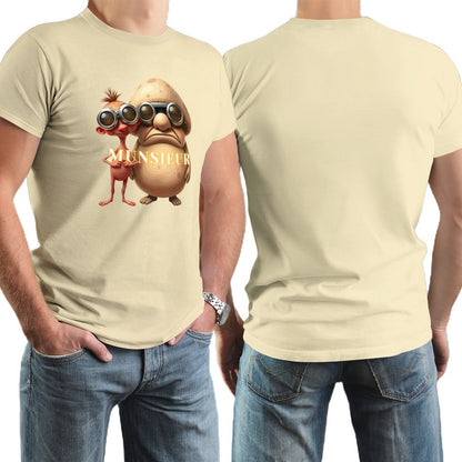 Munsieur Men's Tee "Stinky Pinky and Backdoor Bandit" Adult Humor