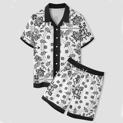 Munsieur Vacay Hawaiian Shorts Set Men's - Munsieur