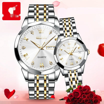 Watch Valentine's Day Gift Couple Watch His and Hers Set