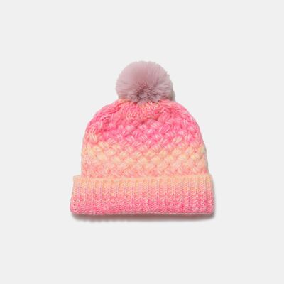 Gradient Knit Hat with Pompom - Munsieur