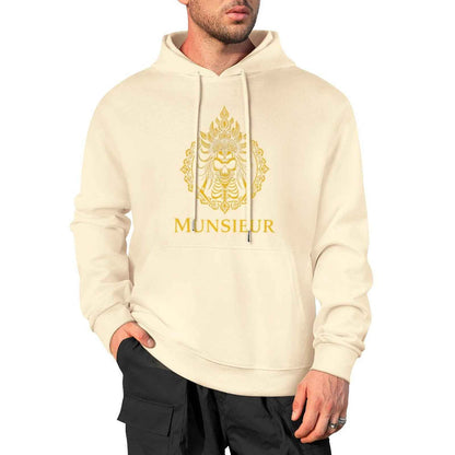 Munsieur Phantom Threads: Skull Edition Hoodie for Men - Munsieur